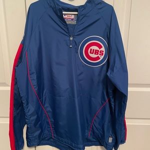 Chicago Cubs XXL 1/4 zip up Jacket.